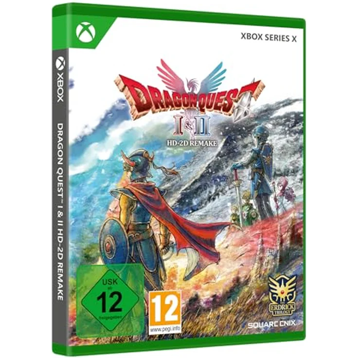 SQUARE ENIX Dragon Quest I & II HD-2D Remake, Xbox Series X-Spiel mit beeindruckender HD-2D-Grafik und rundenbasiertem Kampfsystem – Bild 2