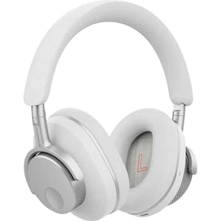 Cambridge Audio Melomania P100 SE, Bluetooth Kopfhörer mit aktiver Geräuschunterdrückung, 100 Stunden Wiedergabezeit, austauschbarem Akku und Tragetasche – Weiß – Bild 1