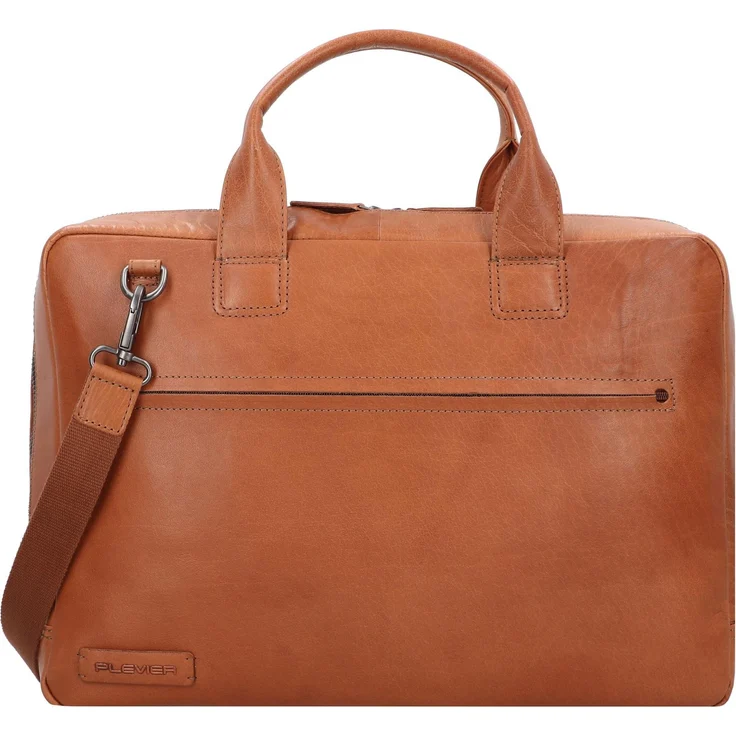 Fujitsu Onyx laptoptas 17.3 inch cognac, RFID Schutz, abnehmbarer Umhängeriemen, Laptopfach