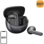 QCY AilyBuds Pro HT10 Kopfhörer, ANC (schwarz) - Kabellose Kopfhörer mit adaptiver Geräuschunterdrückung