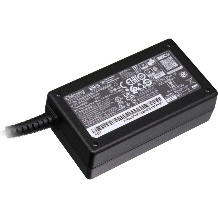 Acer PC-Netzteil 65W, Adapter 19V für Notebook-Module, kompaktes Design
