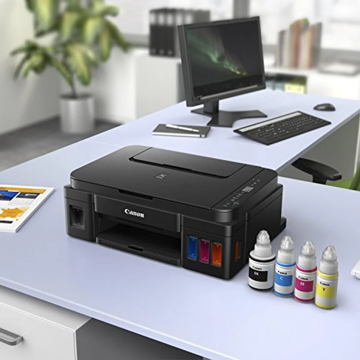 Canon PIXMA G2410, Tintenstrahl, Farbdruck, 4800 x 1200 DPI, Farbkopieren, A4, Schwarz – Bild 8