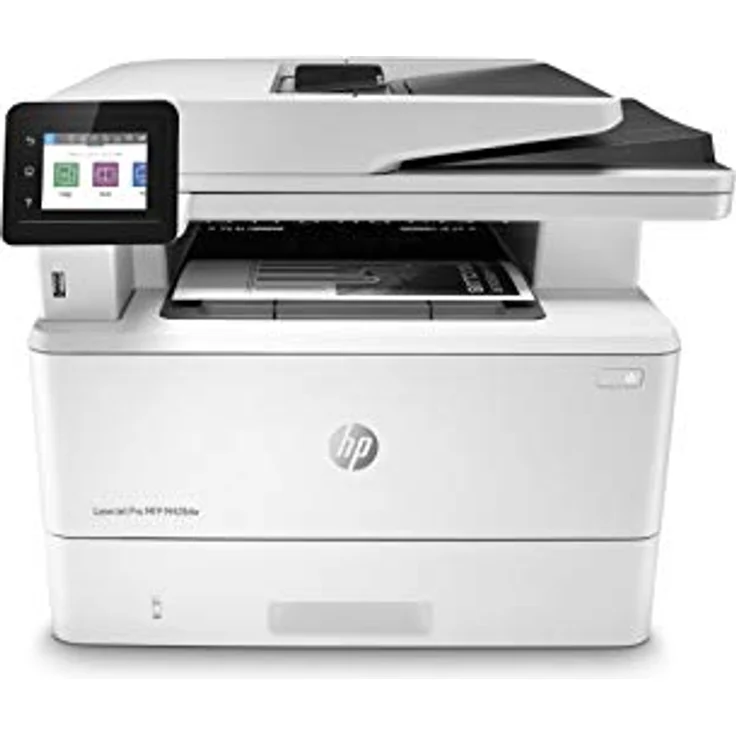 HP LaserJet Pro M428dw Multifunktions-Monochrom Laserdrucker (Drucker, Scanner, Kopierer, WLAN, LAN, Duplex, Airprint) weiß – Bild 1