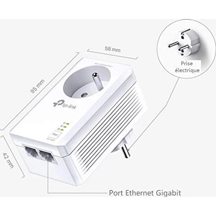 TP-Link TL-PA7027P KIT CPL 1000Mbps – Bild 3