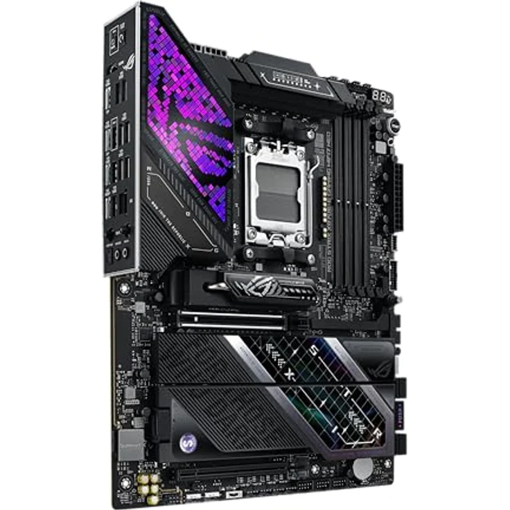 ASUS ROG STRIX X870E-E GAMING WIFI7 NEO, ATX Mainboard mit AMD AM5 Sockel, PCIe 5.0, Dual DDR5-5600, WiFi 7, RGB-Beleuchtung – Bild 8