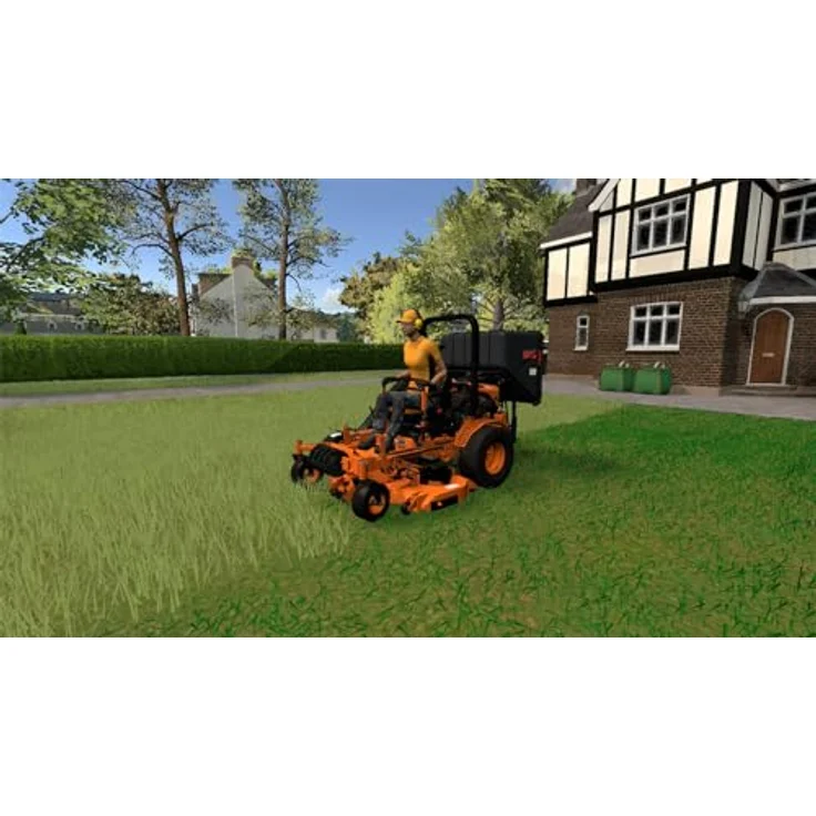 Astragon Lawn Mowing Simulator – Landmark Edition [Nintendo Switch], detailgetreues Mähen in der britischen Provinz - Preisvergleich – Bild 3