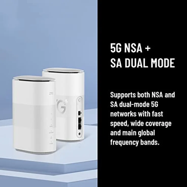 ZTE 5G CPE MC888, Unlocked 5G WiFi Home Router, Fast WiFi 6, Up to 3.8Gbps, Premium Design with Low Power Consumption - Preisvergleich – Bild 4