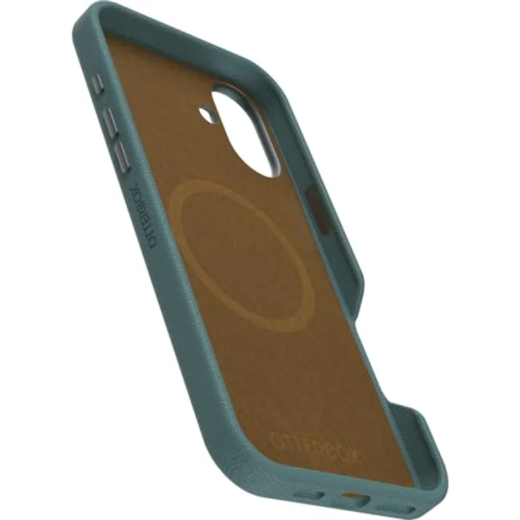 OtterBox Symmetry Series Cactus Leather MagSafe Hülle für iPhone 16 Plus, stoßfest, sturzsicher, dünne Schutzhülle, 3X getestet nach Militärstandard, Grün – Bild 3