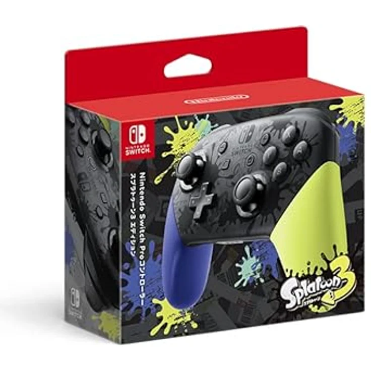 Nintendo Splatoon 3 Edition, JP Switch Controller, Gaming Controller in One Size – Bild 2