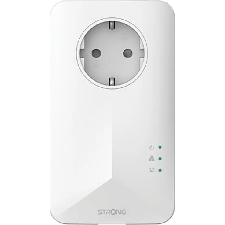 STRONG Powerline 1000 Triple Pack, PowerLAN-Adapter Set mit 3 Stück, 100 Mbit/s, Hochgeschwindigkeits-Netzwerk für das ganze Haus, Ethernet LAN Anschluss, Internetverbindung über Steckdose – Bild 5