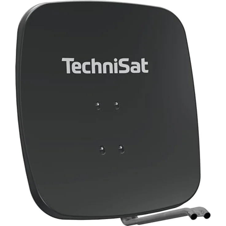 TechniSat SATMAN 65 PLUS (DigitalSat-Antenne, Aluminium, Parabaolspiegel ohne LNB) schiefergrau – Bild 2