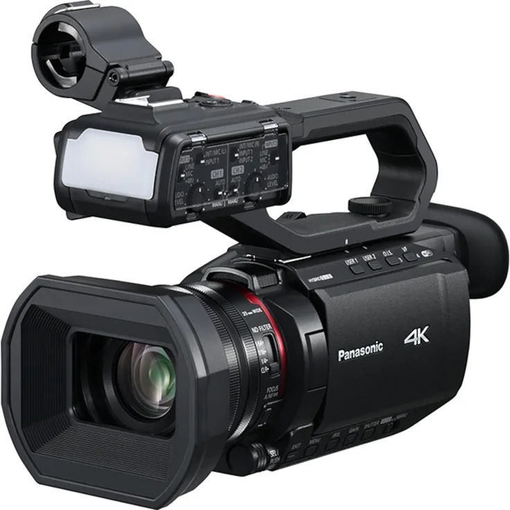 Panasonic AG-CX18, 8,29 MP Full HD Camcorder mit 3,5" Touchscreen und 24x optischem Zoom, Schwarz
