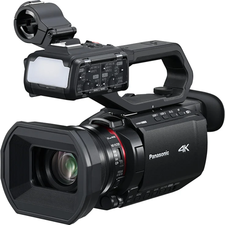 Panasonic AG-CX18, 8,29 MP Full HD Camcorder mit 3,5" Touchscreen und 24x optischem Zoom, Schwarz