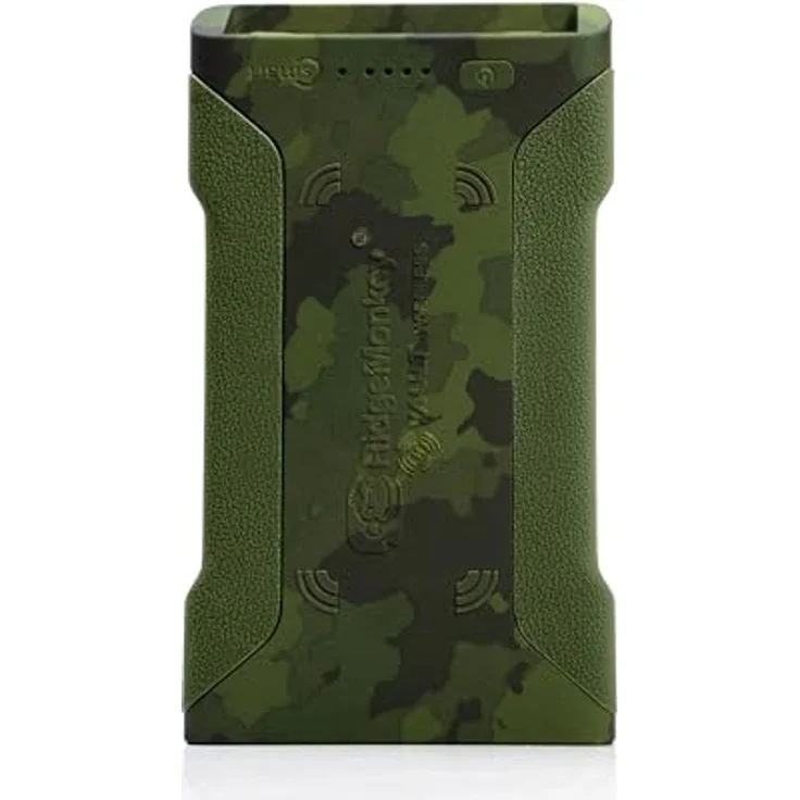 RidgeMonkey Vault C-Smart Wireless 26950Mah Camo - Powerbank mit Qi-kompatiblem Wireless-Pad – Bild 3