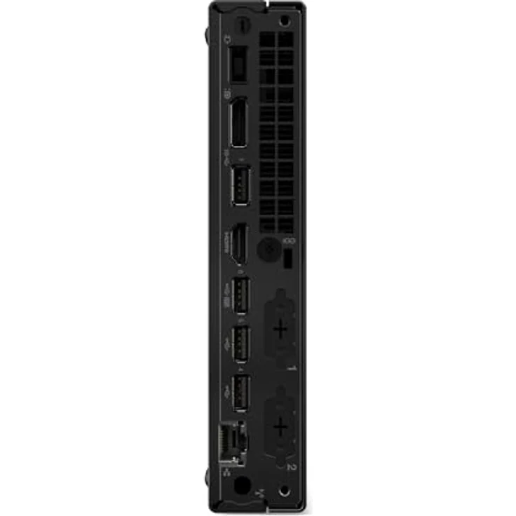 Lenovo ThinkCentre M75q Gen 5, Desktop-PC mit AMD Ryzen 5 8500GE, 16 GB RAM, 512 GB SSD, Radeon 740M, Schwarz – Bild 2