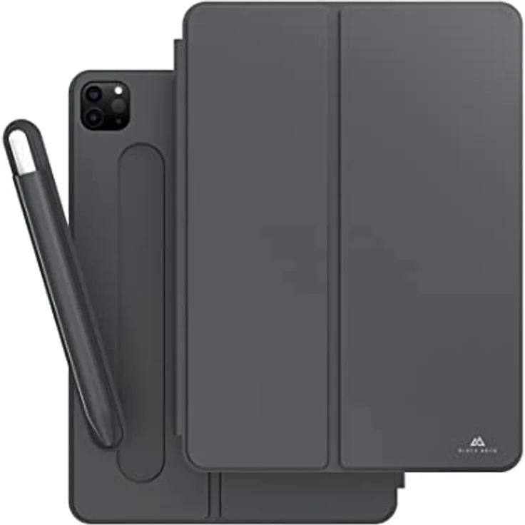 Black Rock Magnetische Hülle, Case Passend für Apple iPad Pro 4. Generation 2022 11 Zoll I Stoßfeste Smart Cover, Stifthalter (Schwarz) – Bild 2