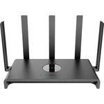 Ruijie AX3000 Dual-Band Gigabit Wi-Fi 6 Gaming Router, 2402 Mbps auf 5 GHz, Schwarz