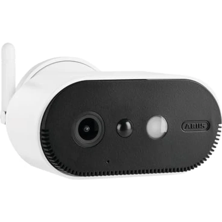 ABUS Zusatz-Kamera Akku-Kamera Pro – Überwachungskamera mit Personenerkennung, inkl. Weißlicht-LED, Gegensprechfunktion & kostenfreier Handy-App (PPIC91000) – Bild 2
