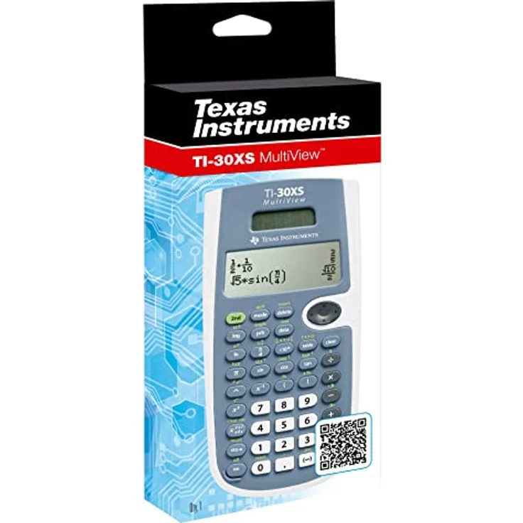 Texas Instruments TI-30XS MultiView Schulrechner (bis zu 4-zeiliges Display, Solar- und Batteriebetrieb) – Bild 3