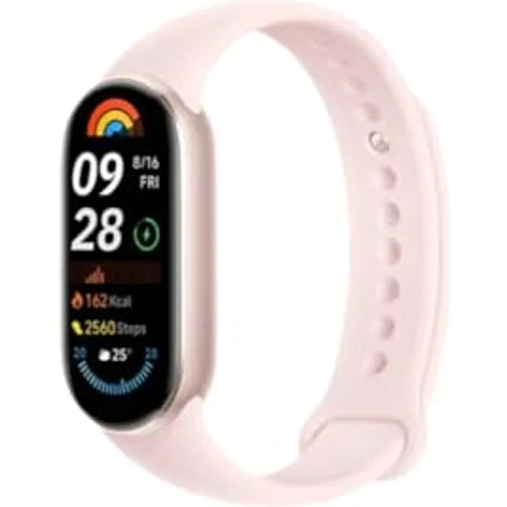 Xiaomi Mi Smart Band 9 Fitness-Tracker 1,62” AMOLED AOD Use Smartwatch, Mystic Rose – Bild 4