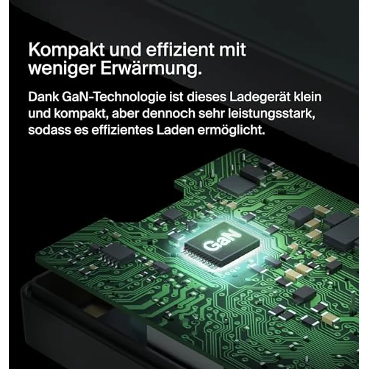 Belkin USB-C GaN Netzteil 100W Power Delivery, Notebook Netzteil mit 2,5 m Kabel, Schwarz – Bild 6