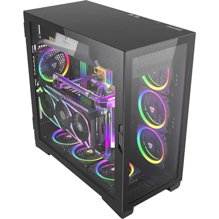 Antec PerformanceOne Gehäuse P120 Crystal Midi Tower schwarz Retail – Bild 2