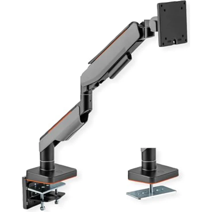 ROLINE LCD-Arm, Tischmontage, Gasfeder, 5 Gelenke, max. 20 kg – Bild 1