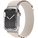 Vonmählen Action Loop Band Cream 22/44/45mm (Nylon), Beiges Uhrenarmband mit leichtem, stilvollem Design.