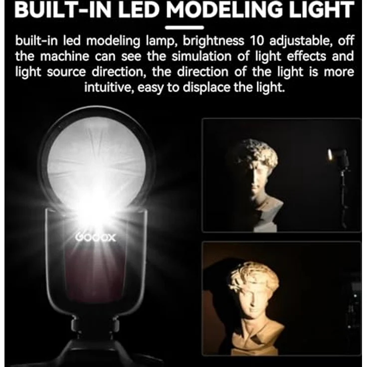 Godox Speedlite V1 Canon – Bild 2