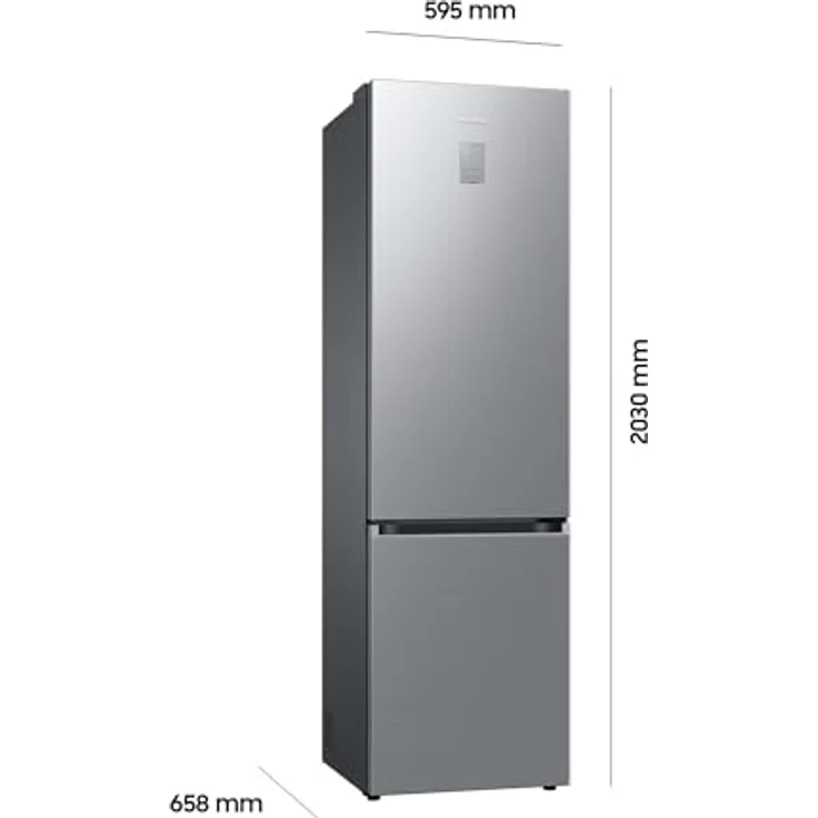 Samsung RB7300, Kühl-/Gefrierkombination, 203 cm, C*, Premium 390 L Silver – Bild 2