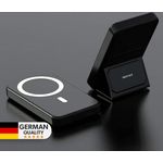 Woyax Woyax 20W 10000mAh Magnetische Powerbank MagSafe Ladegerät - Schwarz, 20W kabelgebundenes Laden, 15W kabelloses Laden