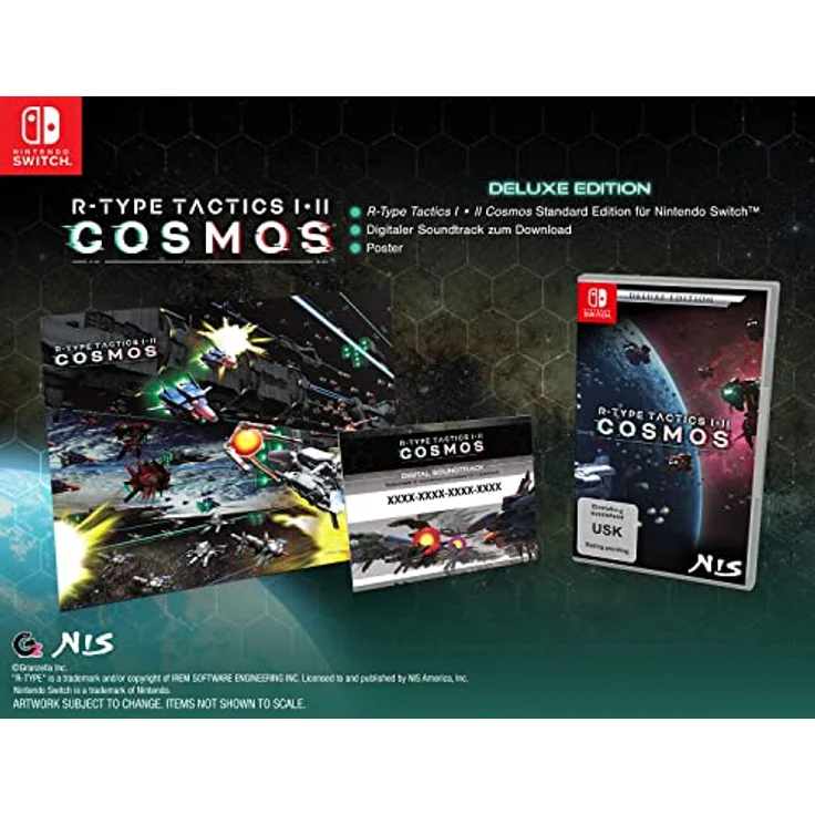 NIS AMERICA R-Type Tactics 1&2 Cosmos Deluxe Edition - Nintendo Switch, taktisches Strategiespiel mit Online-Wettbewerb, inkl. Soundtrack und Artbook – Bild 2