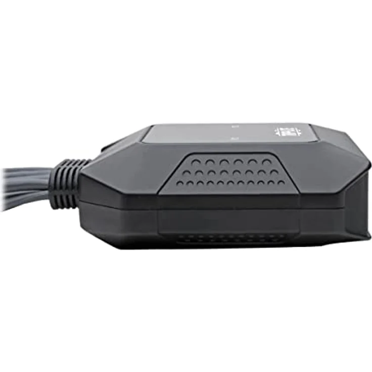 TrippLite by Eaton 2-Port DisplayPort 1.1/USB KVM-Switch mit Audio/Video, eingebauten Kabeln, USB-Peripherie-Freigabe (B032-DPUA2) – Bild 5