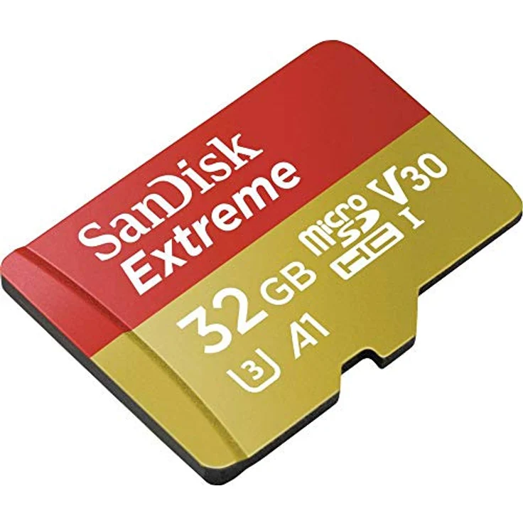 SanDisk ExtremeAction Cam microSDHC card 32 GB Class 10, UHS-I, UHS-Class 3, v30 Video Speed Class incl. SD adapter, A – Bild 4