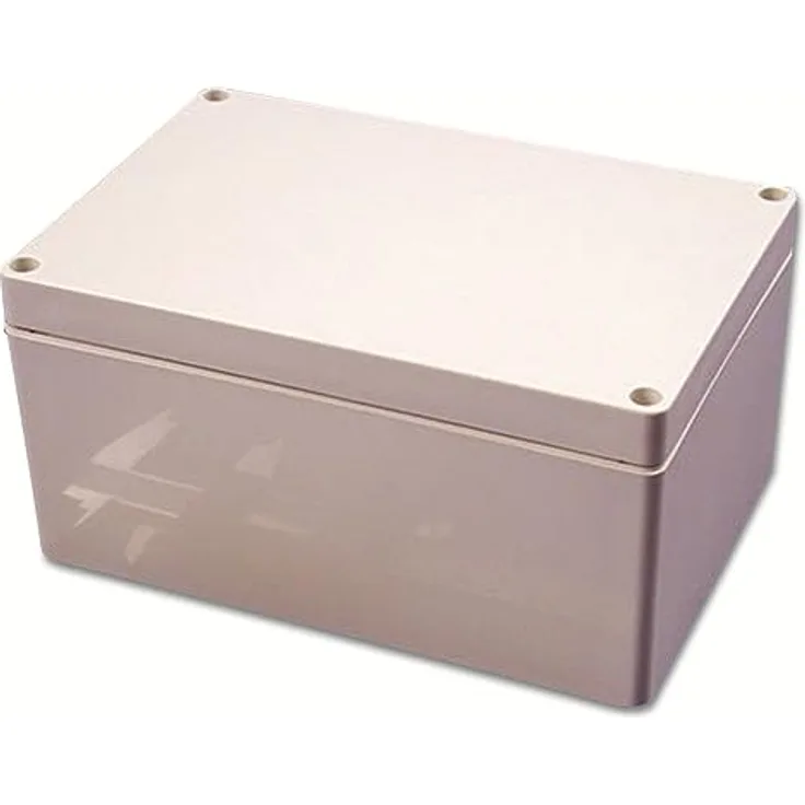 Hammond Electronics 1554TGY Universal-Gehäuse, ABS, Hellgrau (RAL 7035), 180 x 120 x 90, 1 Stück