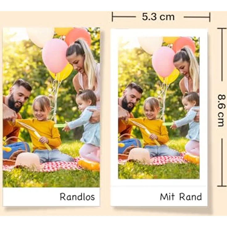 Kodak MINI 2 RETRO P210RB60 PORTABLE U'INSTANT PHOTO PRINTER BUNDLE 2.1X3.4 BLACK, Netzwerkkamera, Schwarz – Bild 5