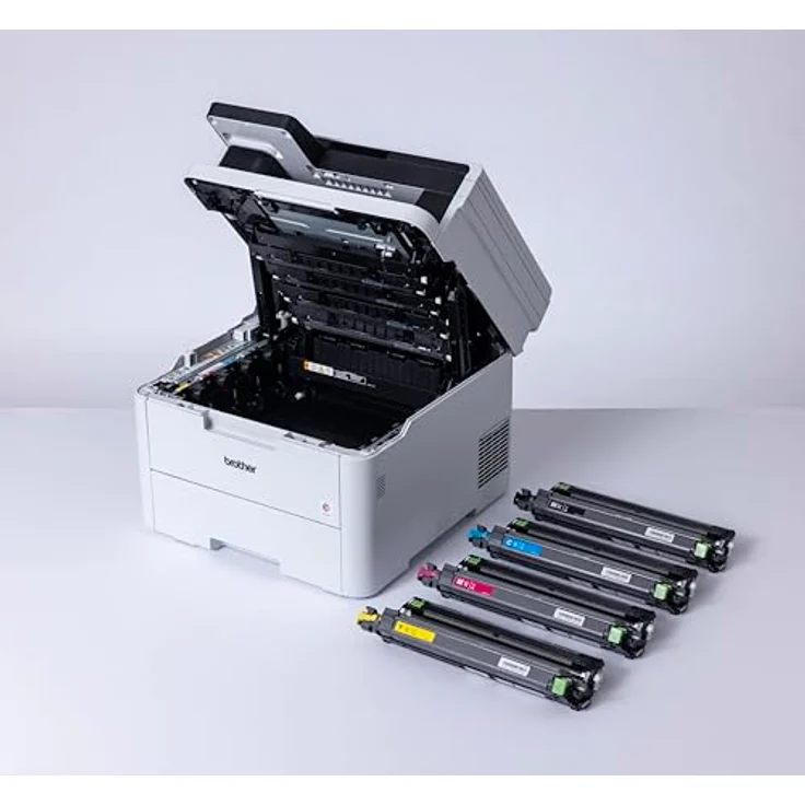 Brother DCP-L3520CDW - Kompaktes 3-in-1 Farb-LED Multifunktionsgerät mit WLAN/LAN und Duplexdruck – Bild 5