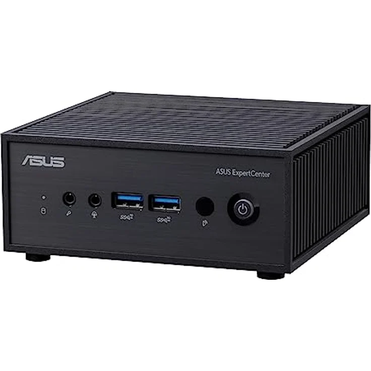 Asus PN42-SN004AV Mini-PC, Intel N-series N100, 4 GB DDR4-SDRAM, 128 GB SSD, Windows 11 Pro, Schwarz – Bild 1