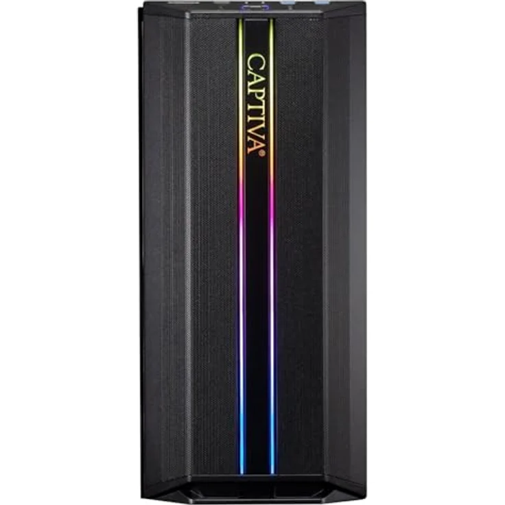 Captiva Advanced Gaming I98-118, Gaming-PC mit Intel Core i5-14400F, Nvidia GeForce RTX 5060 Ti, 16 GB RAM, 500 GB SSD, Schwarz – Bild 2