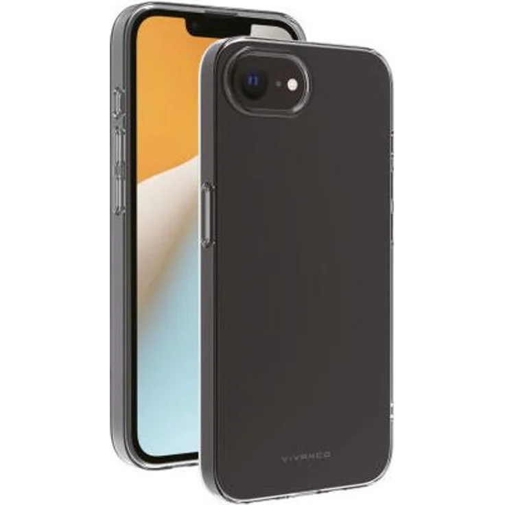 Vivanco Super Slim Cover für Apple iPhone 16e (2025), transparentes Handytasche mit schlankem Design