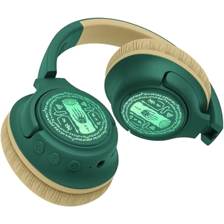 OTL Technologies The Legend of Zelda TEARS of The Kingdom, Kabellose faltbare Kopfhörer mit LED-Licht, Bluetooth V5.3, 50 Stunden Wiedergabezeit, geeignet für Kinder ab 8 Jahren – Bild 4