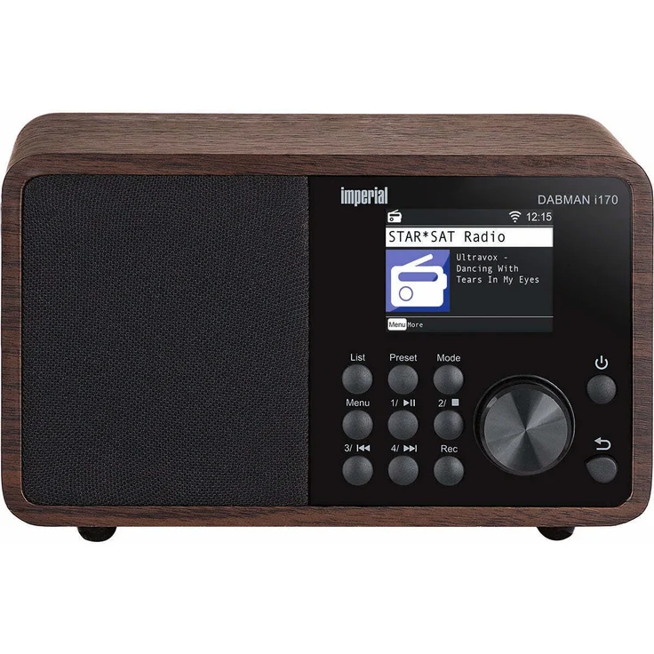 Imperial Collection DABMAN i170 DAB+ und Internetradio Holzoptik, kompakt mit 15 W Ausgangsleistung