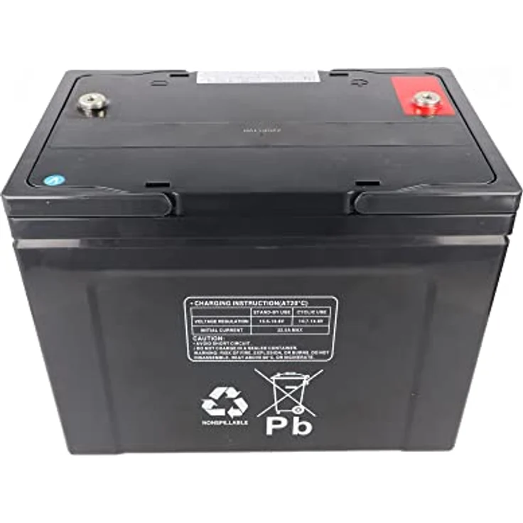 Multipower MP75-12C Akku Blei PB 12Volt 75Ah, wiederaufladbar & wartungsfrei – Bild 4