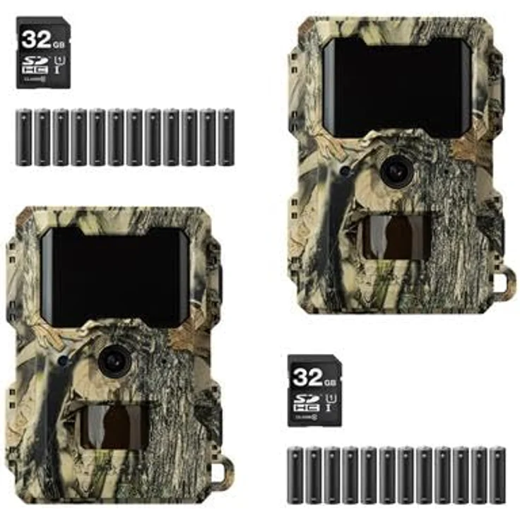 DÖRR Überwachungskamera Snapshot Mini 5.0 Pro (Ready to Use 2-er Set) - Hochauflösende 5MP Bilder, Unsichtbarer Infrarotblitz 940nm, Reaktionszeit 0,5 Sek. – Bild 4