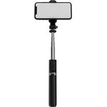 Rollei Comfort Selfie Stick, ausziehbar bis 1m, Tischstativ-Funktion, 360° drehbare Halterung, Bluetooth bis 10m