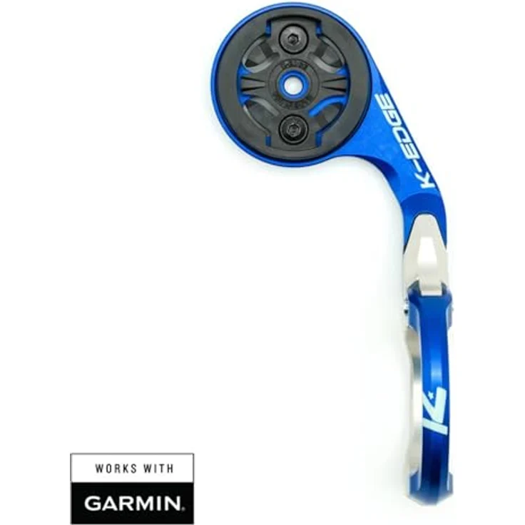 K-Edge Garmin Race Mount Lenkerhalterung blau 31,8mm – Bild 4