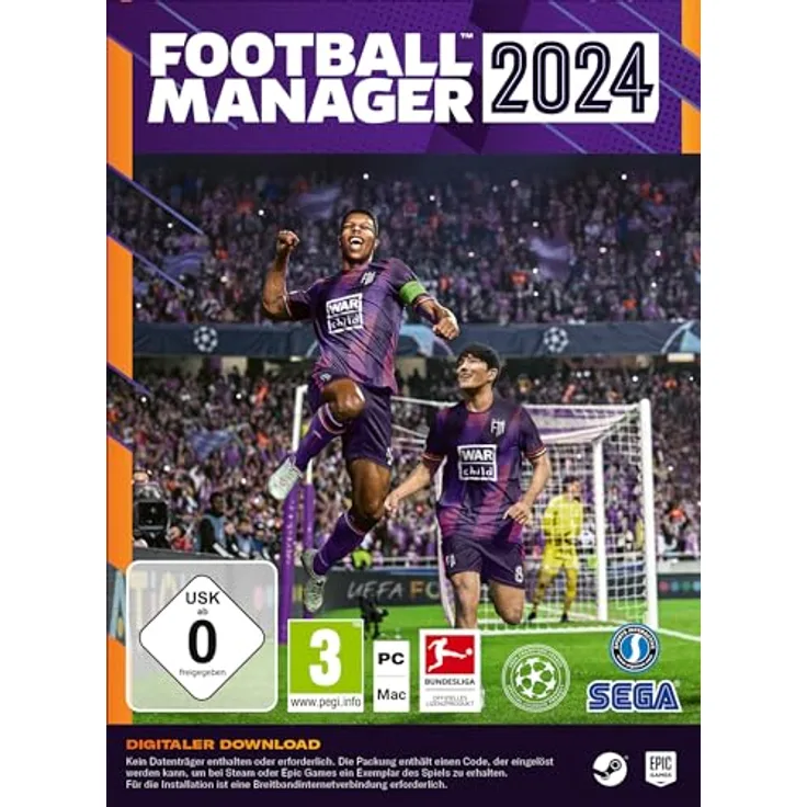 Football Manager 2024 (Code in a Box) (PC)