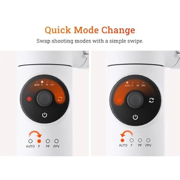 Insta360 Flow Creator Kit, KI-Tracking Gimbal für Smartphones mit 3-Achsen-Stabilisierung, grau – Bild 18