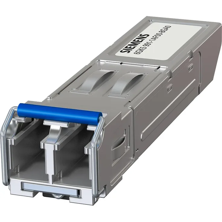 Siemens SCALANCE SFP991-1LD A, Stecktransceiver mit 1x 100 Mbit/s LC-Port, Single-Mode Glas, Reichweite bis 26 km, -40 °C bis +85 °C