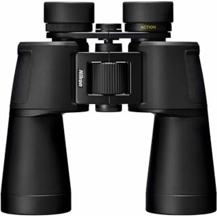 Nikon ACTION 10x50, Fernglas mit 50mm Objektivdurchmesser und robustem Gummiüberzug, ideal für Naturbeobachtungen und Reisen